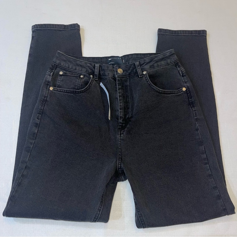 New‎ ASOS designs denim jeans black size 30 34